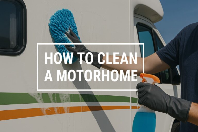 How To Clean A Motorhome