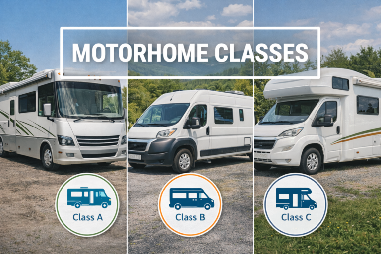 Motorhomes Classes And Types