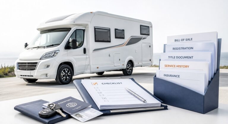 Required Documents To Sell Motorhome