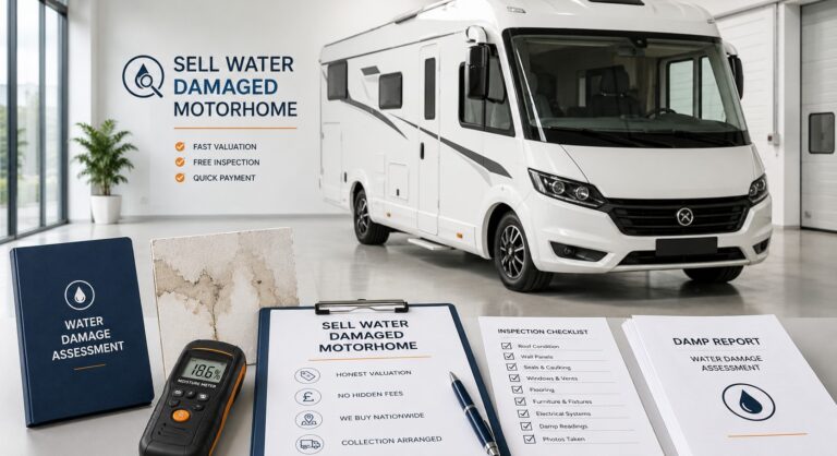 Sell Your Water Damaged Motorhome