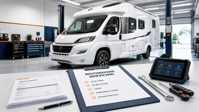 Servicing A Motorhome